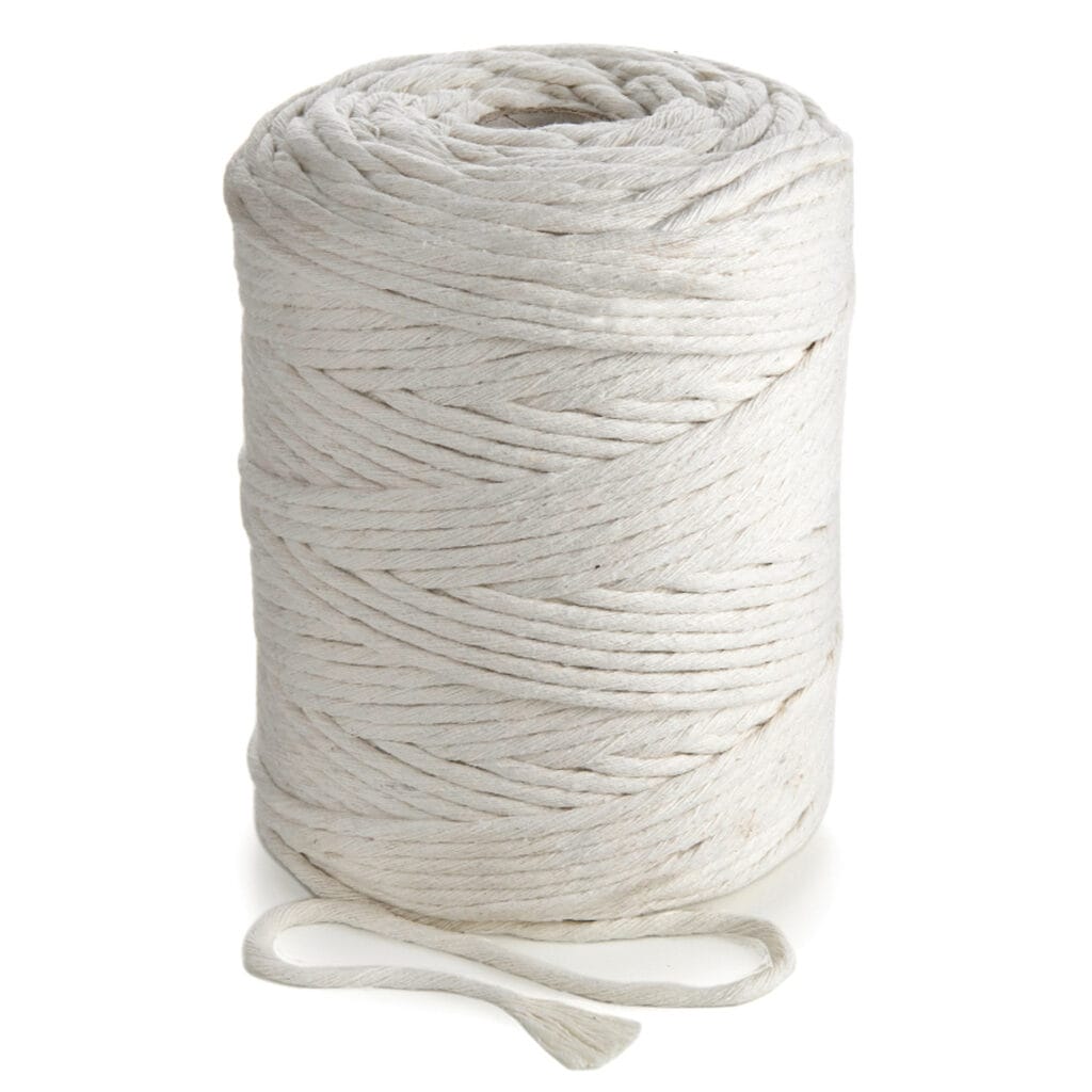 MB Cordas Macrame Cotton Cord 2mm 3mm 4mm 5mm 6mm String DIY Rope Yarn