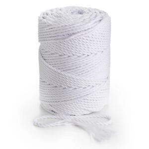 MB Cordas Macrame Cotton Cord 2mm 3mm 4mm 5mm 6mm String DIY Rope Yarn