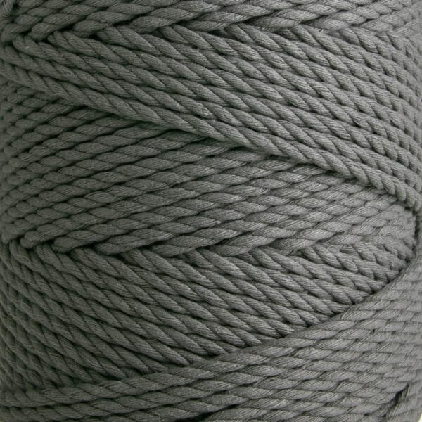 MB Cordas Premium quality macrame Cotton cord 3-ply twisted rope for your crafts and other DIY projects 4mm macrame cotton cord 3-strand twisted crafts rope 1 kg weight yarn about 140 - 145 m length in a roll (+- 5%) 3 PLY string color - DUSTY PINK There might be connections in a roll! Do you have any doubts about our page? No problem. You can buy our product on the Etsy platform: Shop on Etsy! This cotton cord is very soft and made from premium quality cotton yarn strings.