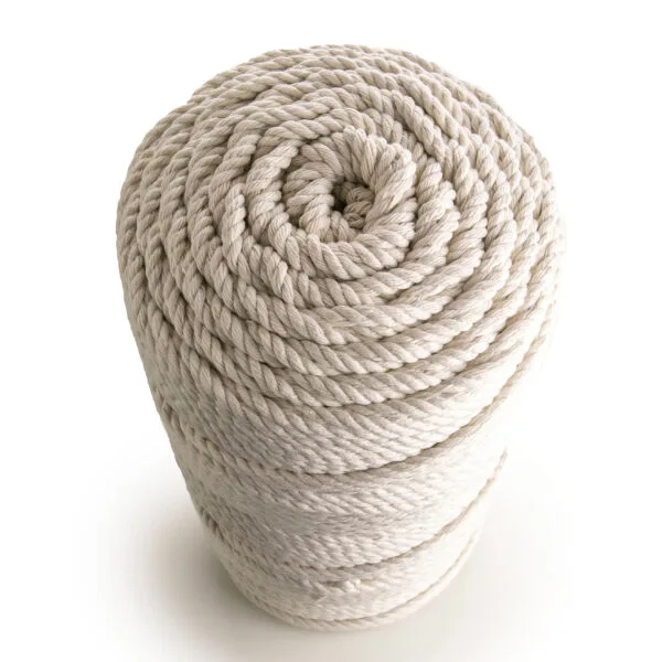 MB Cordas Macrame Cotton Cord 2mm 3mm 4mm 5mm 6mm String DIY Rope Yarn