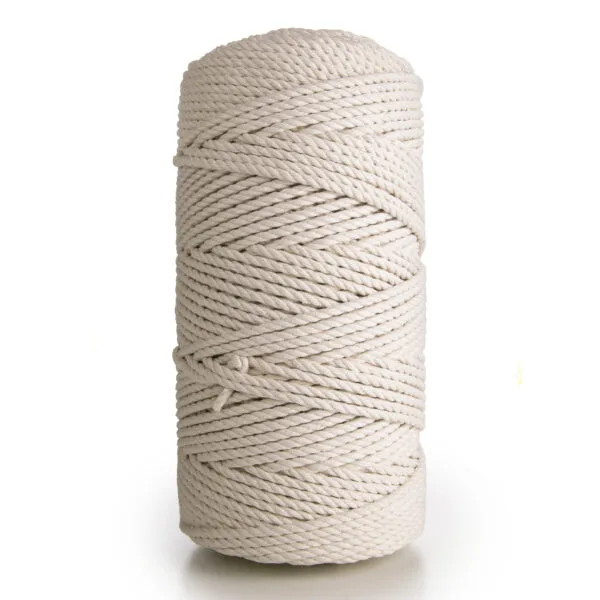 MB Cordas Macrame Cotton Cord 2mm 3mm 4mm 5mm 6mm String DIY Rope Yarn
